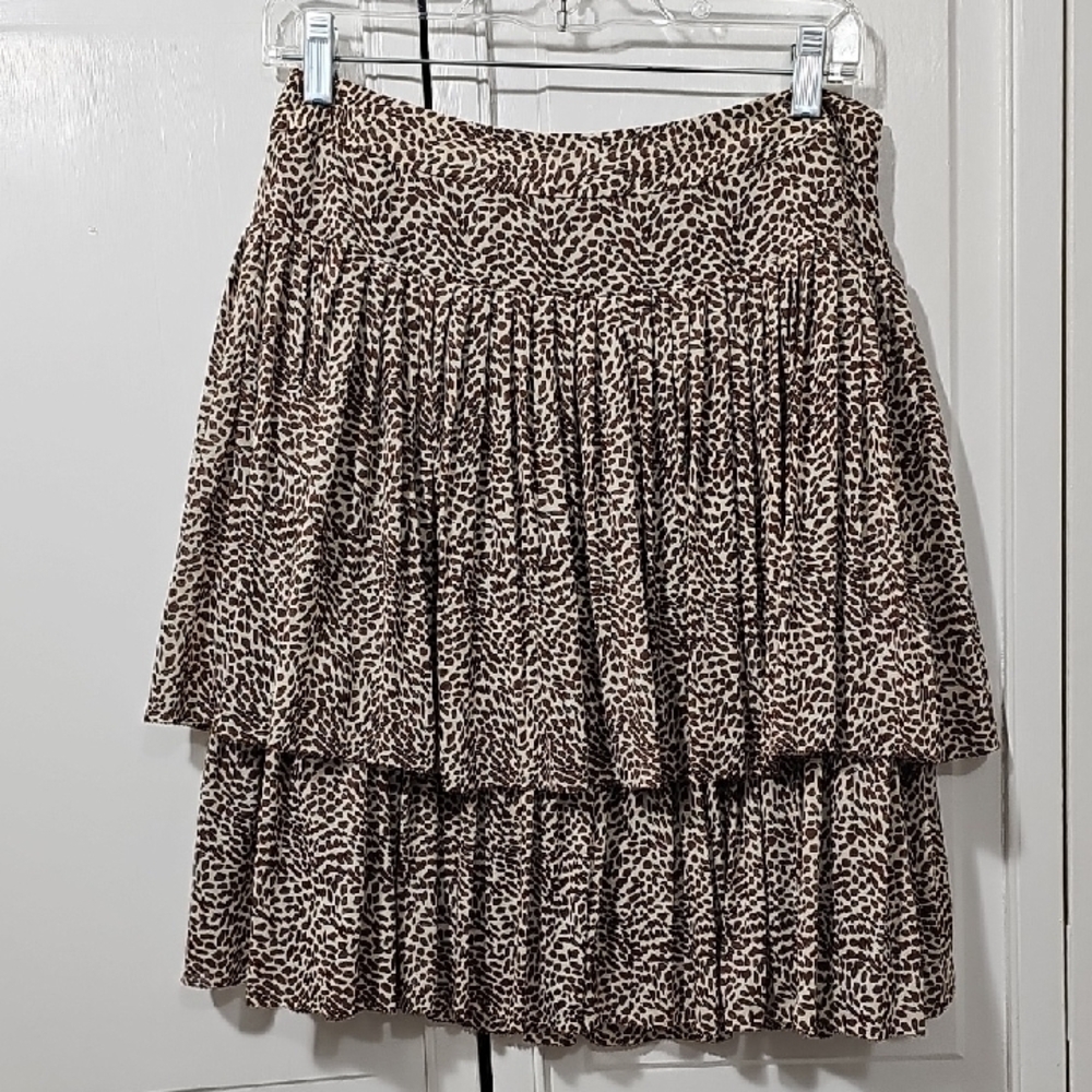 Stylish Animal Print Mini Skirt
